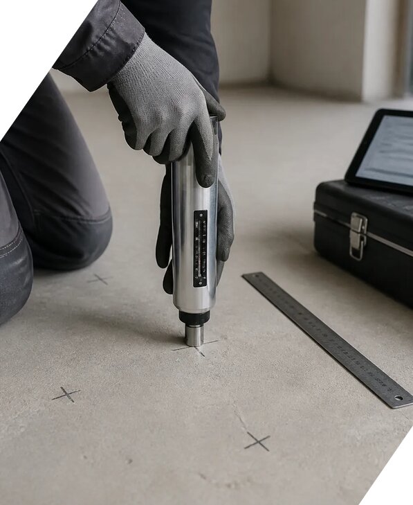 Испытание стяжки на прочность в Азове от 3594 р. | ЭкспертизаРоссия