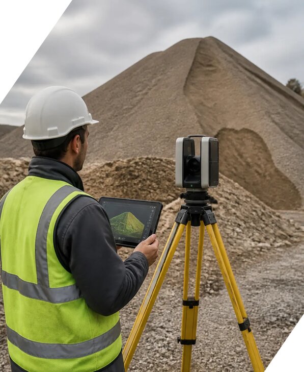 Лазерное 3D сканирование насыпей в Азове от 15404 р. | ЭкспертизаРоссия